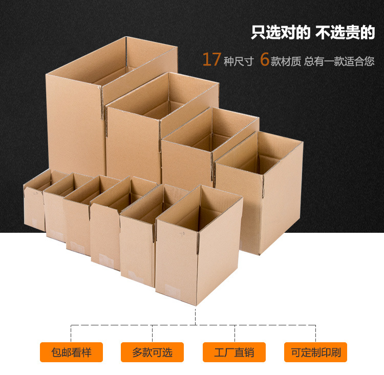 重庆纸箱厂了解纸箱分类以及作用